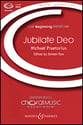 Jubilate Deo Unison/Two-Part choral sheet music cover